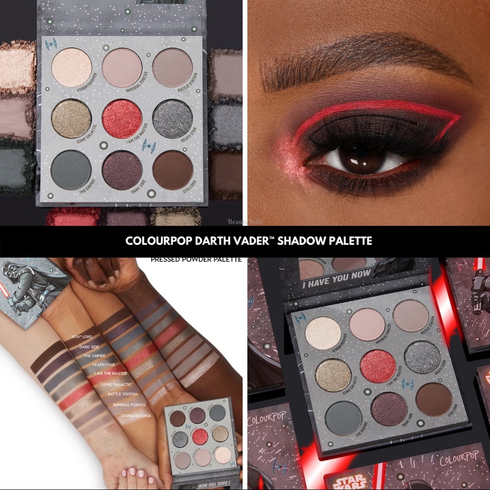 🛍HP🛍DARTH VADER: LIMITED EDITION: Colourpop
shadow palette - Picture 3 of 7